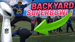 We played our Tackle Football Super Bowl and omg...