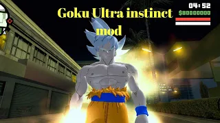 Goku Ultra instinct Skin mod GTA San Andreas Android TUTORIAL 🔥