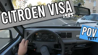 1985 CITROEN VISA | 0.6 PETROL | POV TEST DRIVE | #03