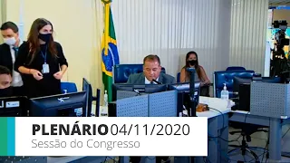 Sessão CN - Senado confirma derrubada do veto sobre desonerações – 04/11/20  - 16h