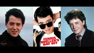 Michael J Fox as Matthew Broderick  - Ferris Bueller's Day Off ( 1986 )  - "Life moves pretty fast"