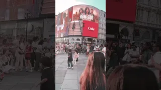View Dancing People at Piccadilly Circus london @Tripdiary453 #view #dancevideo #piccadillycircus