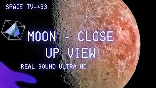 Moon - Close Up View - Real Ultra HD