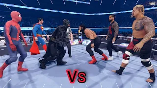 Superheroes vs Superstars!!!