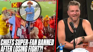 Chiefs Super Fan Is Banned After Fight At Arrowhead Stadium | Pat McAfee Reacts