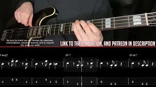 The Girl from Ipanema - Bossa Nova Bass Line Improv w/tabs and standard notation