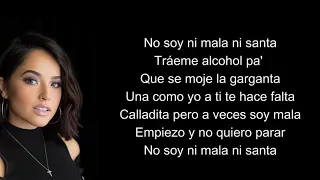 Becky G - MALA SANTA (Lyrics)🎵