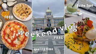 prag vlog | quality time, good food, sightseeing & taste test