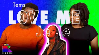 Tems - Love Me Je Je [Visualizer](🇭🇹REACTION🇺🇸)