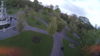 FPV - late night chill out, Kelvingrove Park, Glasgow