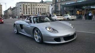 Porsche Carrera GT with AWE Straight Pipes - Terrorizing Sound