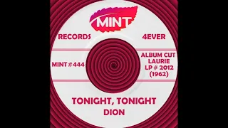 TONIGHT, TONIGHT, Dion (Laurie LP #2012) 1962