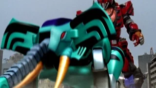 Elephant Beast Zord First Scene (Way of the Master Episode) | Jungle Fury | Power Rangers Official