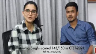 CTET 2021 Topper अनुराग सिंह Scored 143/150🔥 Interview With Topper By #Himanshi Singh