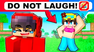 Minecraft But EXTREME DO NOT LAUGH...