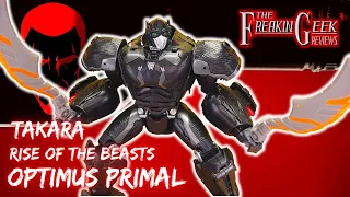 Takara Rise of the Beasts OPTIMUS PRIMAL: EmGo's Transformers Reviews N' Stuff