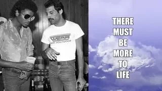 Michael Jackson & Freddie Mercury - There Must Be More To Life Than This (Lyrics)