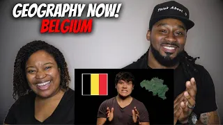 🇧🇪 American Couple Reacts "Geography Now! BELGIUM" | The Demouchets REACT EUROPE