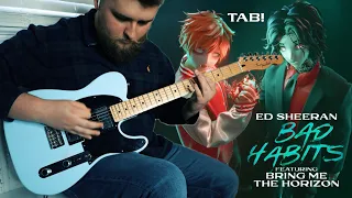 Ed Sheeran - Bad Habits feat. Bring Me The Horizon (Guitar Cover + TAB)