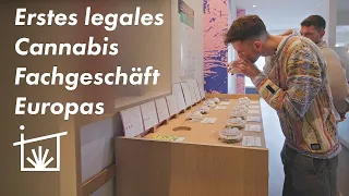 Erstes legales Cannabis-Fachgeschäft - Inspiration für Säule 2 des CanG? Grashaus Projects Schweiz