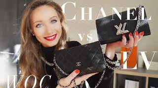 Chanel WOC vs Louis Vuitton Twist - Comparison of Mini Bags - 4 year review