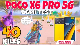 🔥Poco X6 Pro 5G BGMI 90fps ( Total Rush Gameplay ) Test on Fps Meter