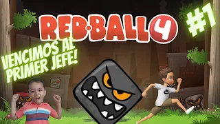 Red Ball 4 | La bolita roja en las Colinas verdes | Jefe Boss Green Hills