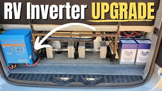 RV Inverter Installation | Victron Multiplus 3000va Inverter Charger | Full Time RV Living