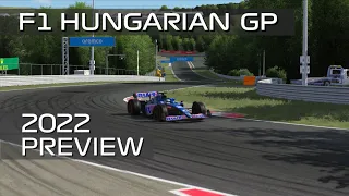 F1 2022 HUNGARIAN GP PREVIEW | HUNGARORING | Assetto Corsa