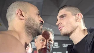 GLORY Collision Countdown: Rico Verhoeven vs. Badr Hari (Staredown)