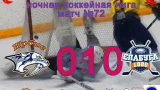 Матч №72 ИРБИС-ЕЛАБУГА 0:10 НХЛ-17 (НАБЕРЕЖНЫЕ ЧЕЛНЫ)