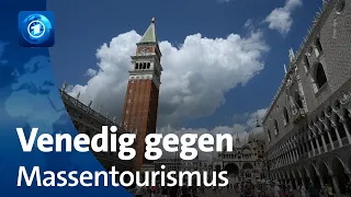 Kampf gegen den Massentourismus in Venedig