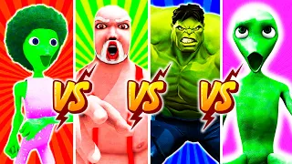 COLOR DANCE CHALLENGE DAME TU COSITA VS EL TIGER - ME KEMASTE VS BAD SANTA VS HULK Alien Green