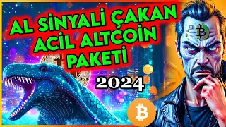 ACİL! AL SİNYALİ ÇAKAN ÖZEL ALTCOİN PAKETİ (7 ÖZEL KRİPTO) BITCOIN NEDEN YÜKSELİYOR? PEPE SON DAKİKA