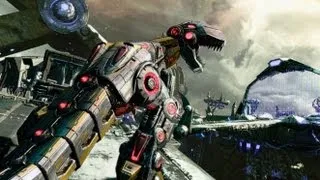 DLC Trailer - Official Transformers: Fall of Cybertron Video (Dinobots vs. Insecticons)