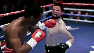 Flash KO against Sugar Ray Leonard to Defend my Undisputed title