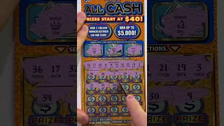 BRAND NEW ALL CASH!! #lotto #scratchtickets #lotterytickets #scratchers #ny #scratchcard #shorts