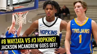 Wayzata vs Hopkins RIVALRY!! Jackson McAndrew Takes Over! Full Game Highlights!