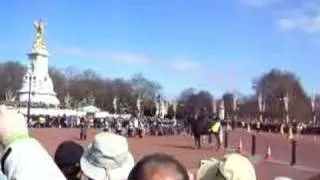 Changing of the guard at Buckingham Palace