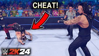 15 Epic Ways To Cheat In A Match In WWE 2K24