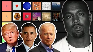 US Presidents Rank Kanye Albums