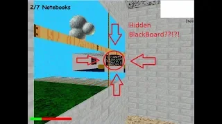 How to Find the Hidden Blackboard  - Baldi's Basics in Education and Learning v1.3.1