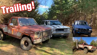 Will this Classic Ford F150 Run after sitting for 29+ Years: Taking it to the Woods! Part 2