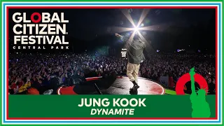 Jung Kook Performs BTS Song 'Dynamite' | Global Citizen Festival 2023