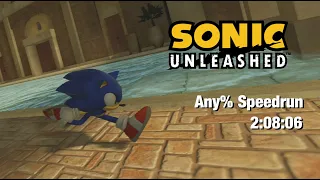 Sonic Unleashed (60 fps) - Any% Speedrun (2:08:06) [PB]