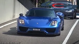 supercar - Tunnel Sounds, Accelerations, Revs & Burnout @ Cars & Coffee Lugano (2016) -