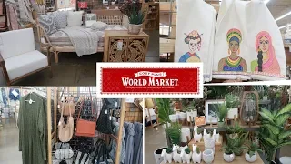 WORLD MARKET SHOPPING * COME WITH ME