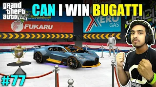 First prize is bugatti of this Racing tournament | GTA 5 gameplay #77