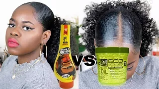 GORILLA SNOT VS ECO STYLER GEL | ON SHORT NATURAL HAIR