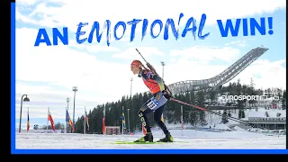 A Perfect End To A Sensational Career | Watch Highlights Of Women's Biathlon Sprint | Eurosport